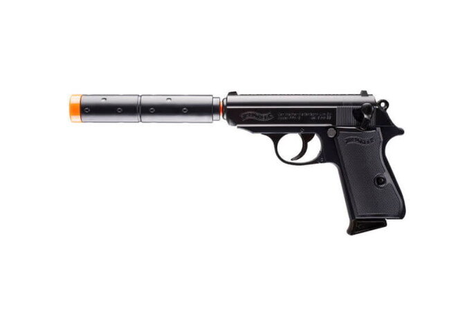 Walther PPK/S Spring Pistol Operative Kit Black