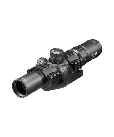 Aimsports Aimsports Recon Series 1.5-4X30 Red / Green / Blue Illuminated CQB Scope, Arrow Reticle