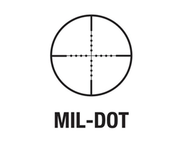 Aimsports Aimsports 4X32 Compact Combat Scope with Rings, Mil-Dot Reticle