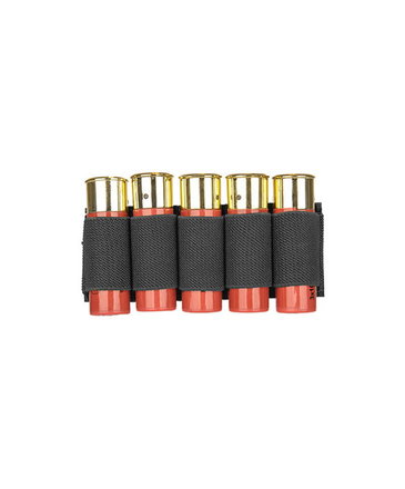 UK Arms UKARMS 5 Shot Shell Holder Velcro Back Black