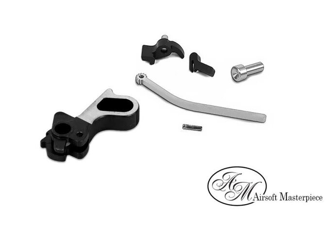 Airsoft Masterpiece CNC Steel Hammer & Sear Set for Marui Hi CAPA, STI DVI