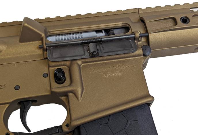 Wolverine Airsoft MTW Forged Series Limited Edition HPA Powered Airsoft Rifle Inferno