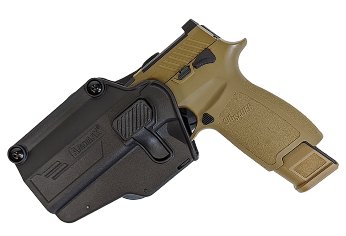 Amomax Multi-Fit Tactical Holster Left Hand Black