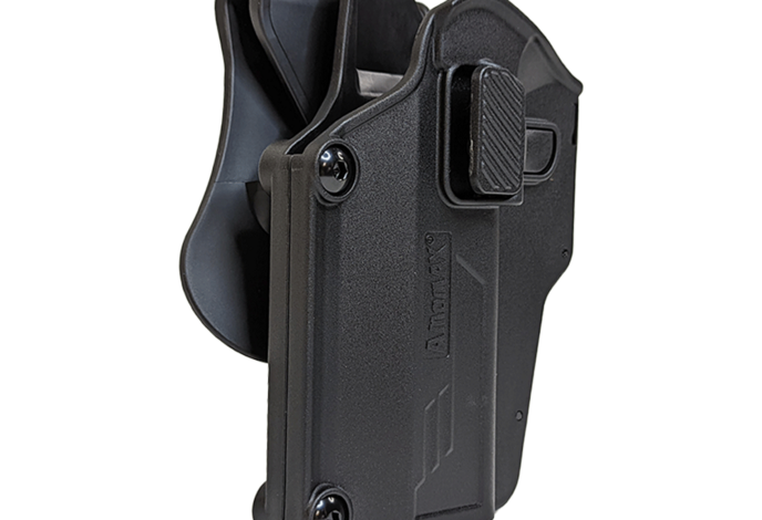 Amomax Multi-Fit Tactical Holster Left Hand Black