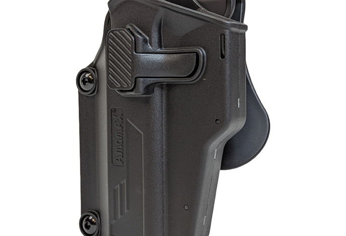 Amomax Multi-Fit Tactical Holster Left Hand Black