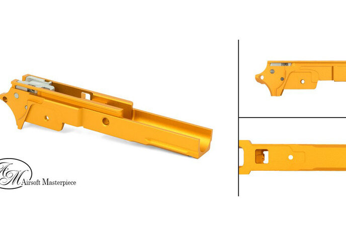 Airsoft Masterpiece Aluminum Advanced Frame for Hi Capa with Rail, No Marking
