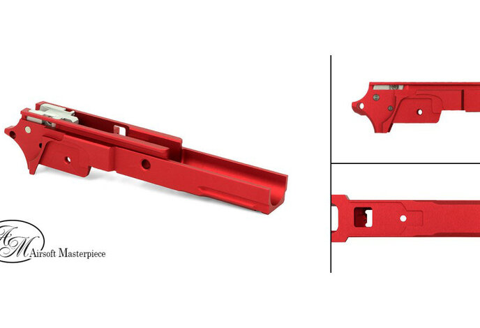 Airsoft Masterpiece Aluminum Advanced Frame for Hi Capa with Rail, No Marking