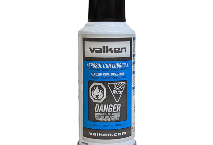 Valken Aerosol Silicone Lubricant, 3 oz.