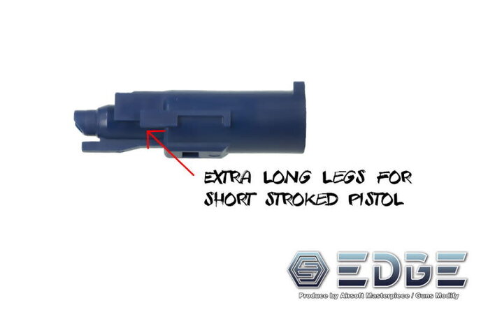 EDGE Custom Enhanced High Flow Nozzle for TM HI CAPA / MEU / 1911 - Long Version (Short Stroke)
