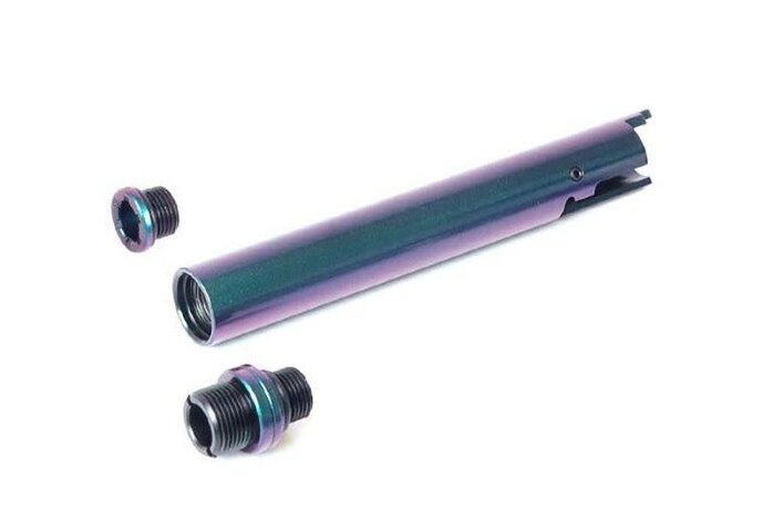 Nine Ball TM Hi Capa 5.1 Non-Recoil Threaded SAS Barrel, ZANSHIN 残心