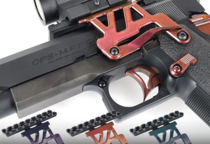 Nine Ball Hi Capa Aluminum 5.1 Scope Mount Base NEO, ZANSHIN 残心