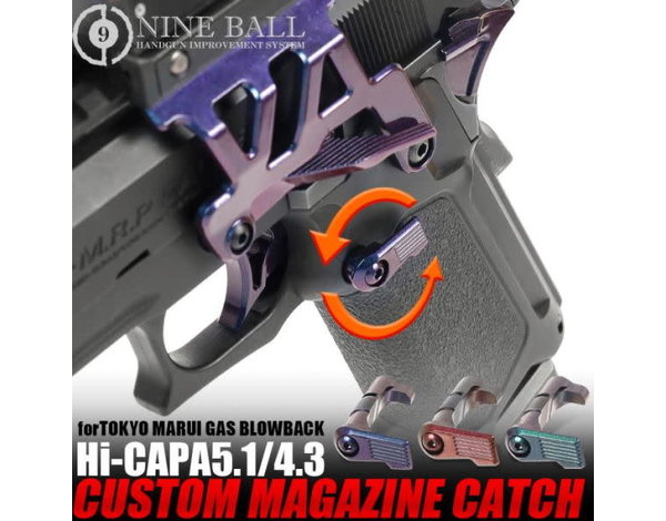 Nine Ball Nine Ball HI CAPA Custom Magazine Catch, ZANSHIN 残心