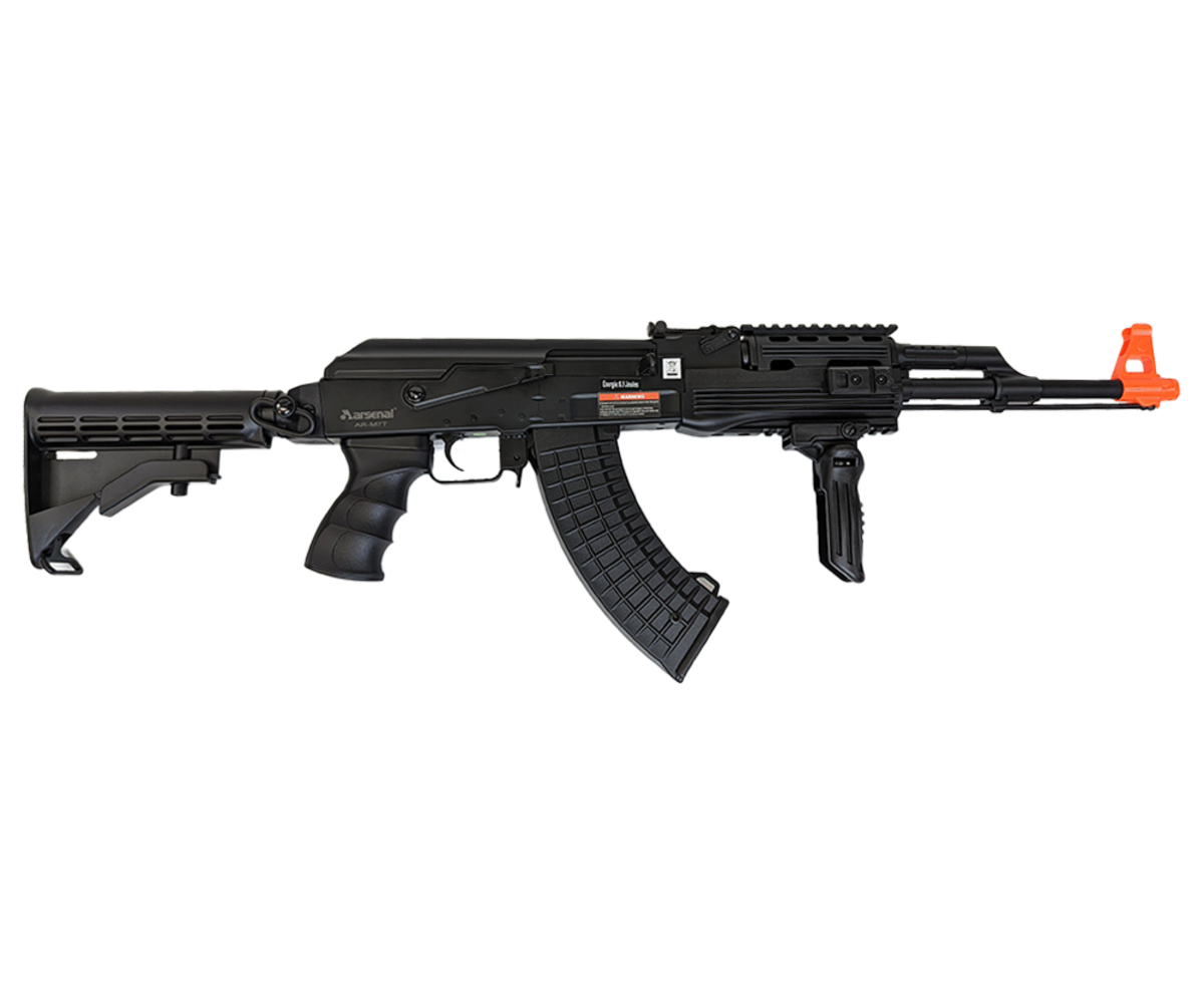 Bullseye Country Sport - ASG Arsenal AR-M7T AK47 Tactical Airsoft Rifle  Styled after the latest tactical rifles from Bulgarian arms manufacture  Arsenal. This affordable Airsoft rifle mixes the iconic look of the