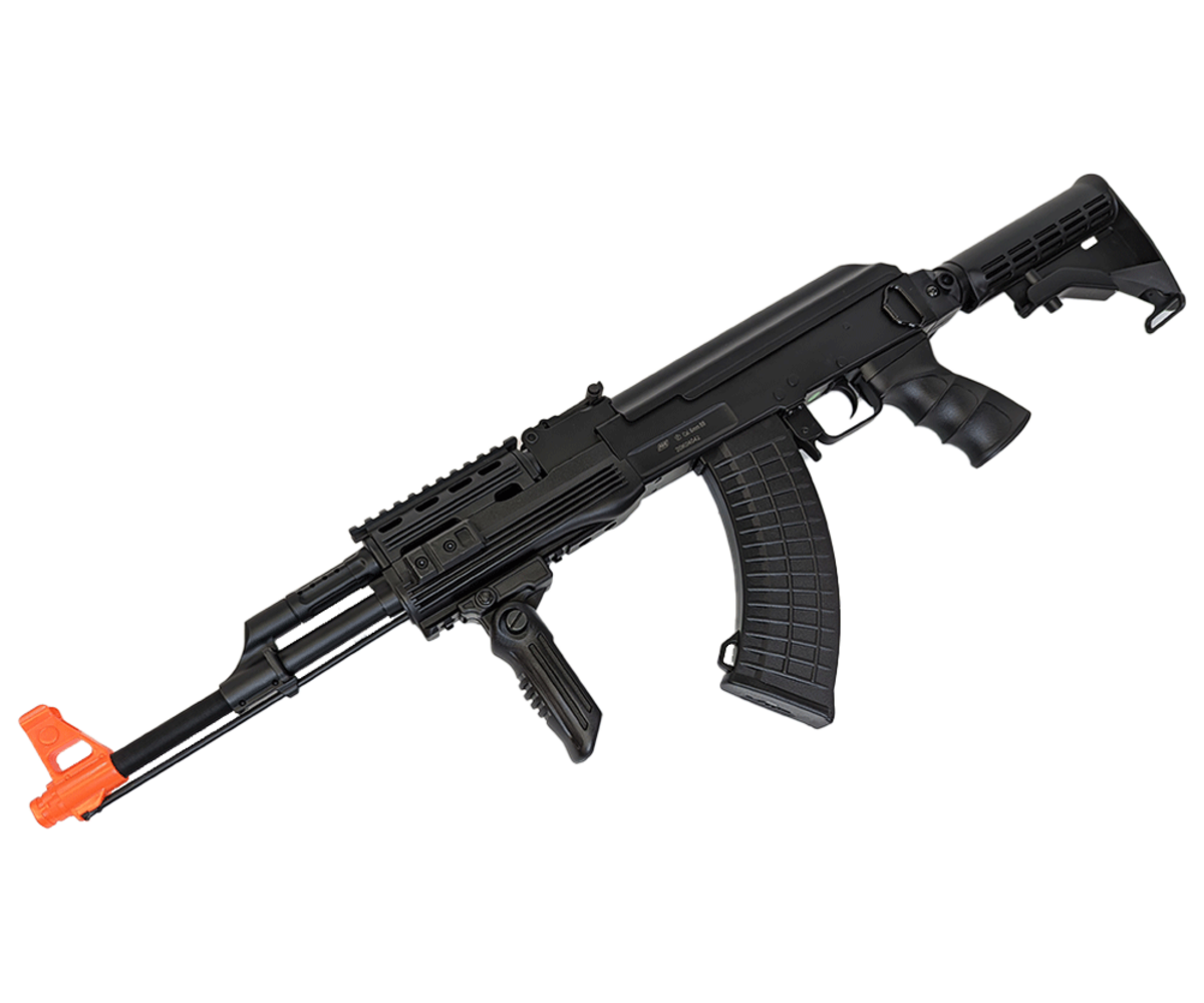 ASG AK-47 Arsenal Full Stock AEG - M7T Black RIS Model – Airsoft