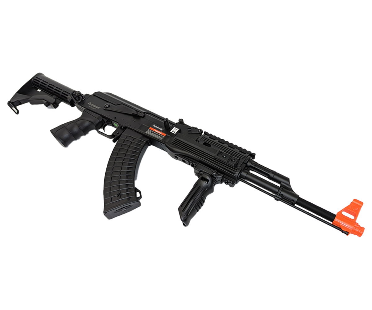 ASG AK-47 Arsenal Full Stock AEG - M7T Black RIS Model – Airsoft Atlanta