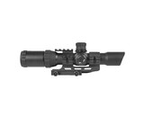 Northtac 1-4X28 combo scope, red/green/blue illumination, mil-dot reticle