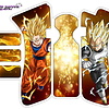 Abunai Supply ABUNAI SUPPLY DBZ - Super Saiyan for Glock GEN3 / GEN4 Textured