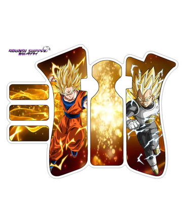 Abunai Supply ABUNAI SUPPLY DBZ - Super Saiyan for Glock GEN3 / GEN4 Textured