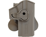 Amomax Hardshell Holster for SIG P320 M18 Full Size Pistols FDE Right Hand