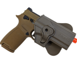 Amomax Hardshell Holster for SIG P320 M18 Full Size Pistols FDE Right Hand