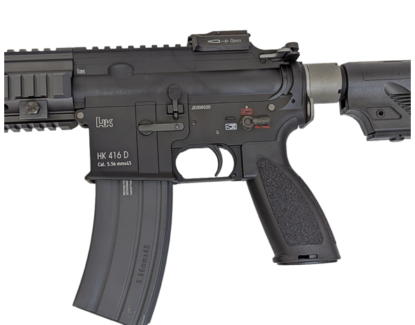 Elite Force Umarex H&K 416 A4 GBBR M4 Gas Rifle by KWA Black