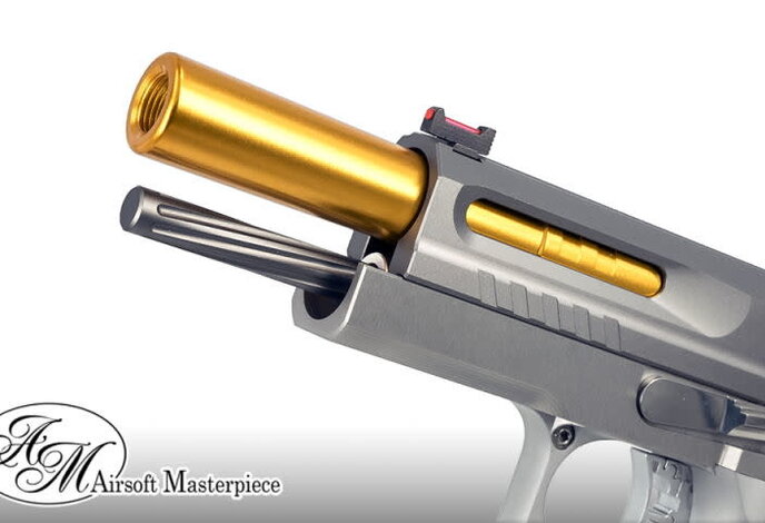 Airsoft Masterpiece .45 ACP Aluminum Threaded Fix Outer Barrel for 5.1 Hi Capa
