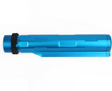 Big Dragon SI Style Lightweight Aluminum Stock Tube for M4 AEG Blue
