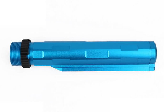 Big Dragon SI Style Lightweight Aluminum Stock Tube for M4 AEG Blue