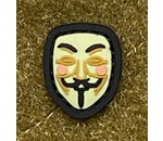 Tactical Outfitters Tactical Outfitters Guy Fawkes Mask PVC Cat Eye Morale Patch