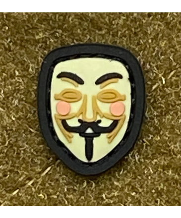 Tactical Outfitters Tactical Outfitters Guy Fawkes Mask PVC Cat Eye Morale Patch