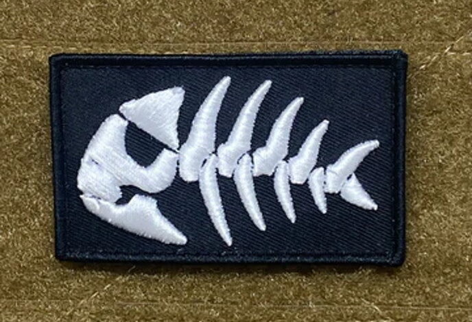 Tactical Outfitters Jolly Pirate Fish Morale Patch