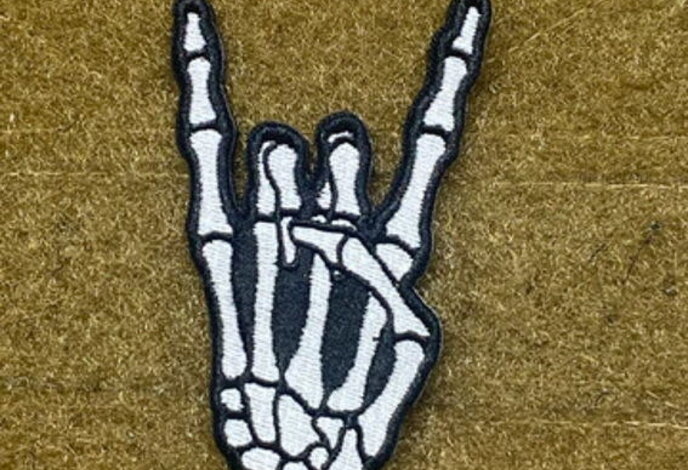 Tactical Outfitters Skeleton Rock Morale Patch