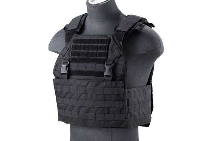 Lancer Tactical Vest with Molle Webbing and Detachable Buckles