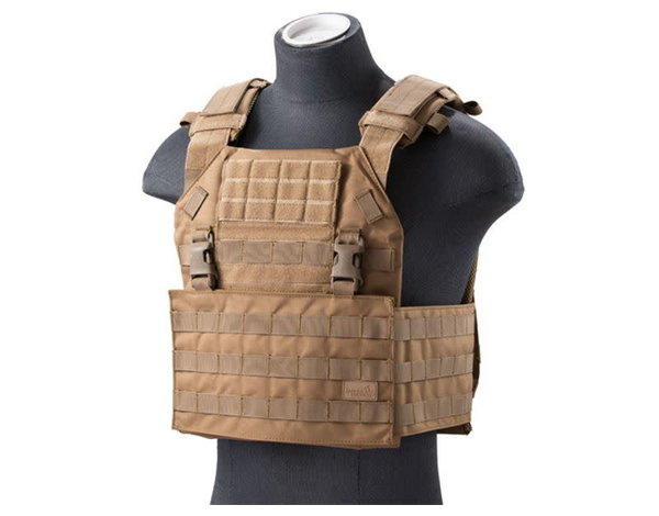 Lancer Tactical Lancer Tactical Vest with Molle Webbing and Detachable Buckles