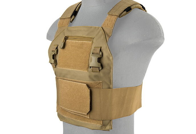 Lancer Tactical Speedster Adaptive Tactical Vest with Detachable Buckles