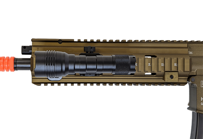 AEX HIGHBEAM rifle light with remote switch, 1200 lumen