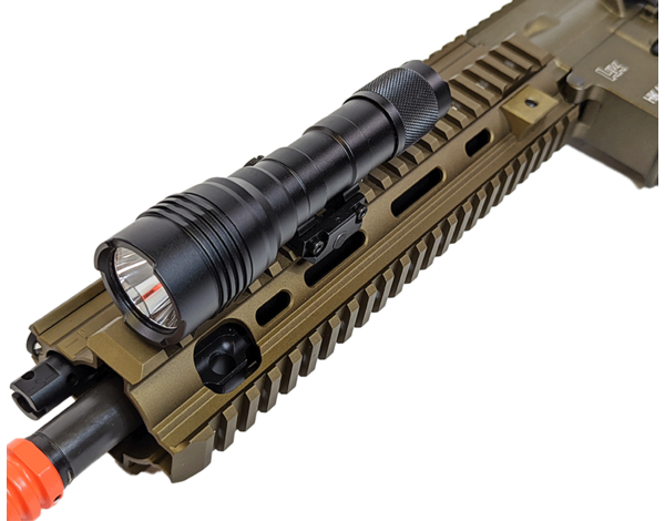 Airsoft Extreme AEX HIGHBEAM rifle light with remote switch, 1200 lumen