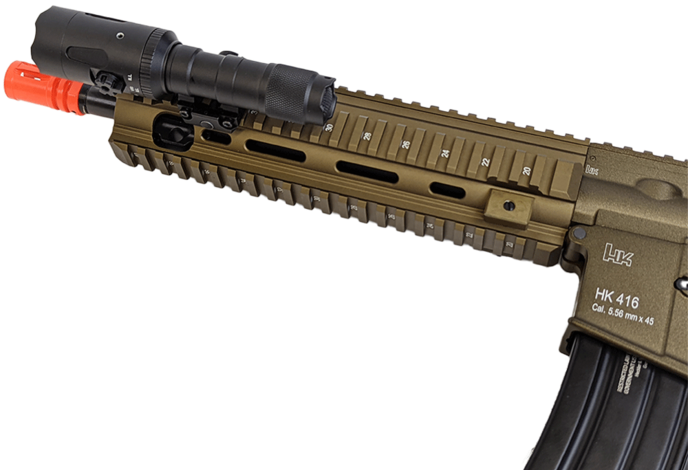 AEX MEGALIGHT rifle light/green laser combo, 1200 lumen, with remote switch