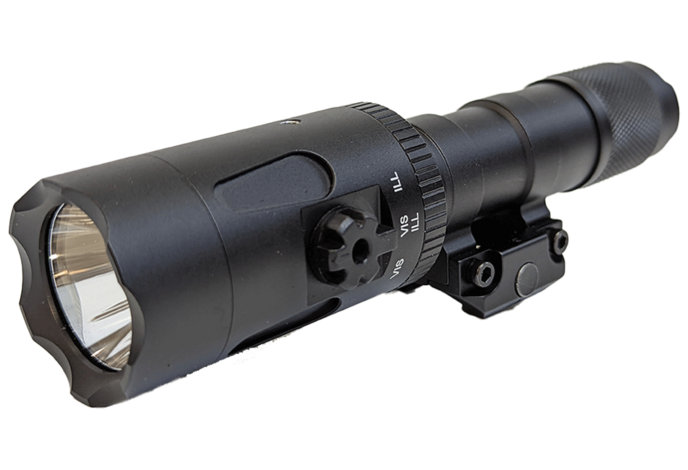 AEX MEGALIGHT rifle light/green laser combo, 1200 lumen, with remote switch