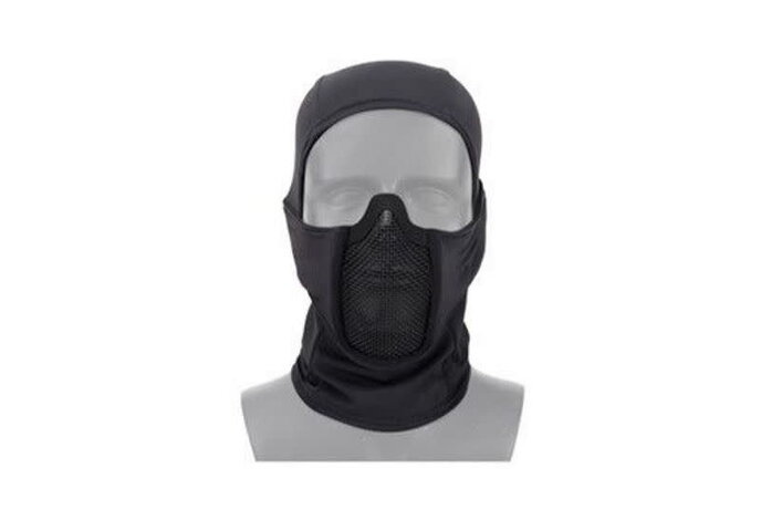 WoSport Steel Mesh Lower Face Mask Shadow Fighter Headgear Polyester Balaclava