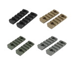 WoSport WoSport M-LOK 5 Slot Nylon Rail, 2-pack