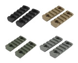 WoSport M-LOK 5 Slot Nylon Rail, 2-pack