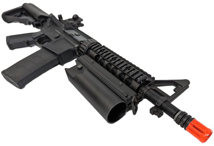 Big Dragon XM203 M203 6 Inch Rail Mounted Grenade Launcher Black