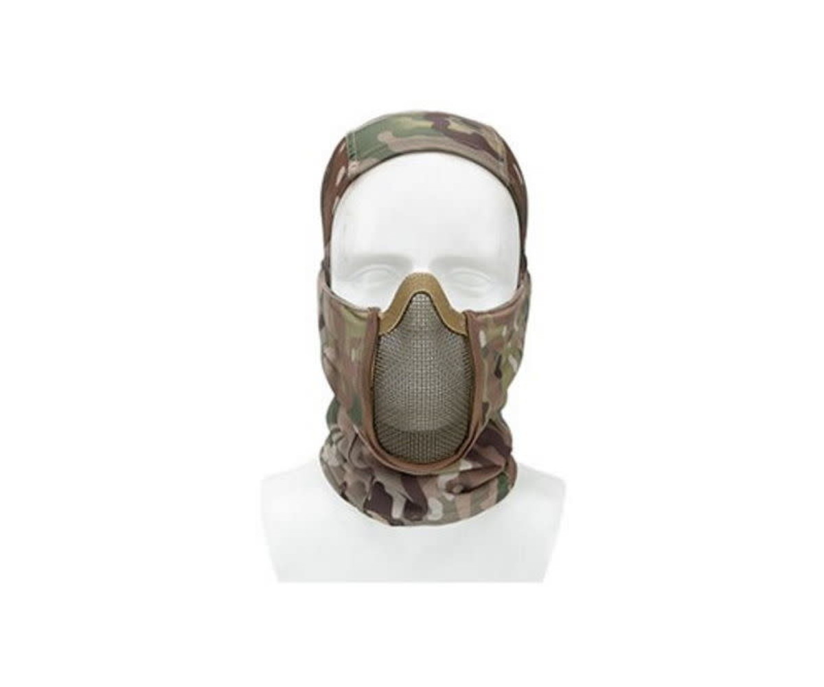 WOSPORT STEEL MESH NYLON LOWER FACE MASK (CAMO) - US Airsoft, Inc.