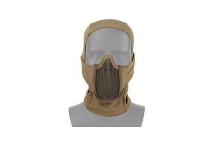 WoSport Steel Mesh Lower Face Mask Shadow Fighter Headgear Polyester Balaclava