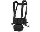 Wosport MK3 Low Profile ModularTactical Chest Rig / Sub Abdominal Pouch Set