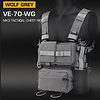 WoSport Wosport MK3 Low Profile ModularTactical Chest Rig / Sub Abdominal Pouch Set