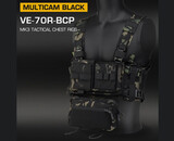 Wosport MK3 Low Profile ModularTactical Chest Rig / Sub Abdominal Pouch Set