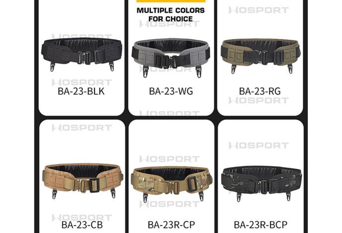 Wosport Pilot Battle Belt GEN2