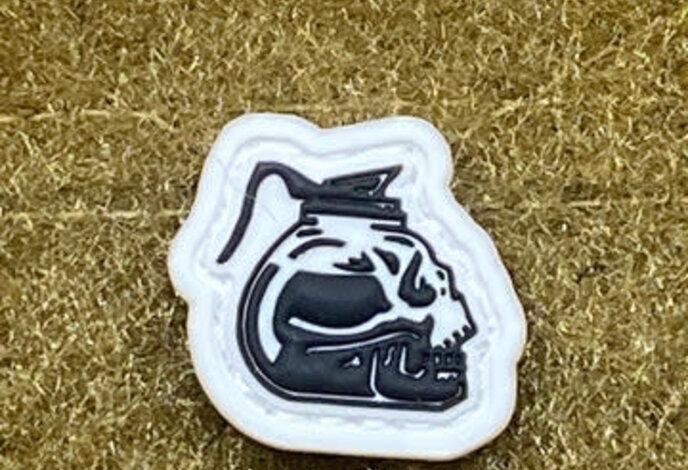 Tactical Outfitters Dead Without Coffee PVC Cat Eye Morale Patch